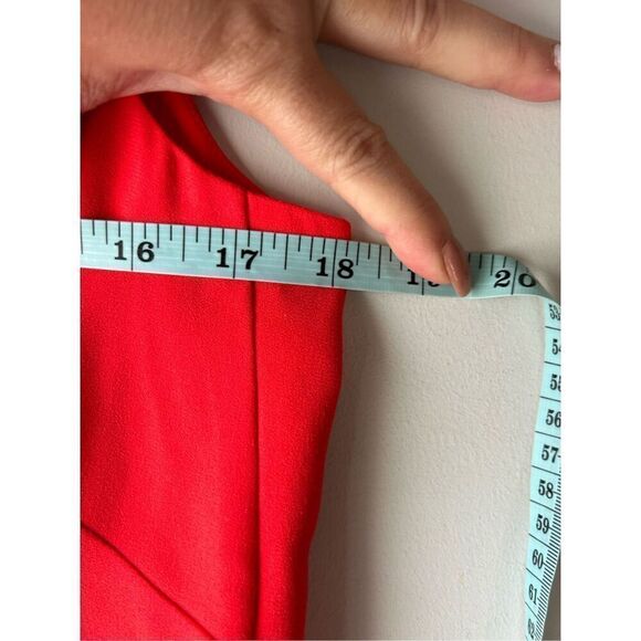 BCBGMaxazria Plunge back Ellie dress size 2 Poppy color, flattering, date - Picture 11 of 12